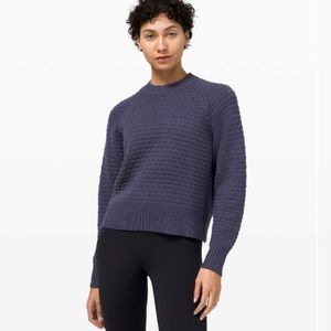 Lululemon Texture Play Crew Sweater